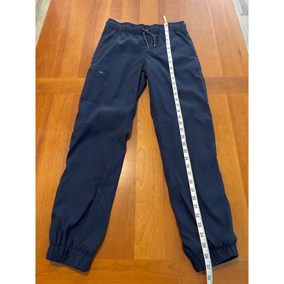 Weatherproof Vintage Jogger Pant Womens Large 14/16 Blue Navy Fleece Lined Cargo - Picture 8 of 11